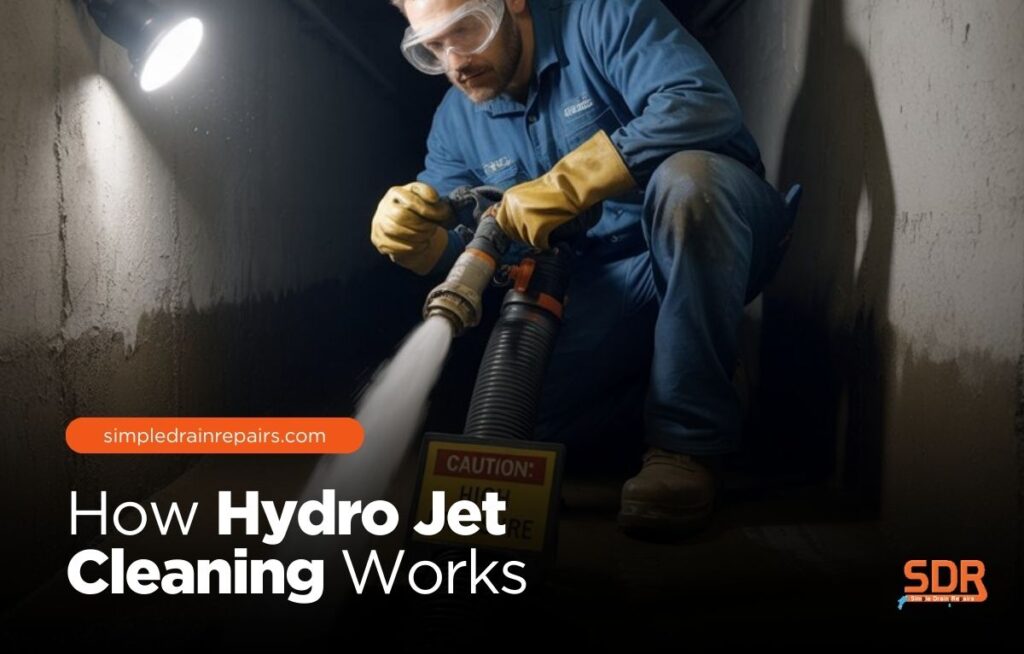 how hydro jet cleaning works