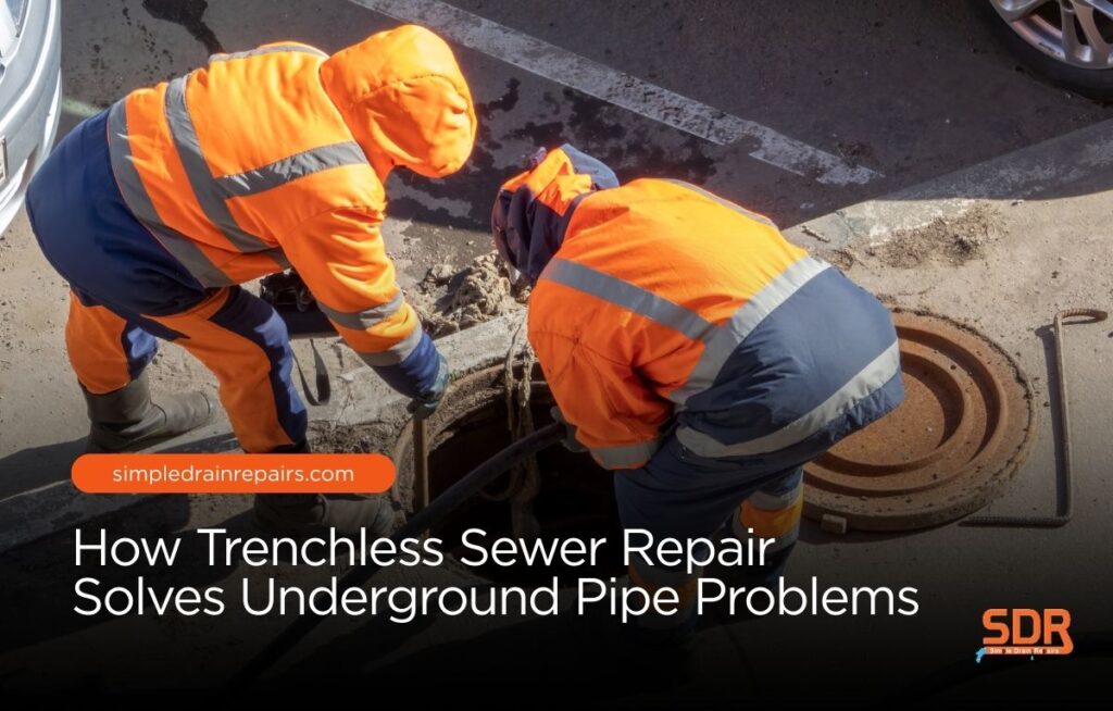 How Trenchless Sewer Repair Solves Underground Pipe