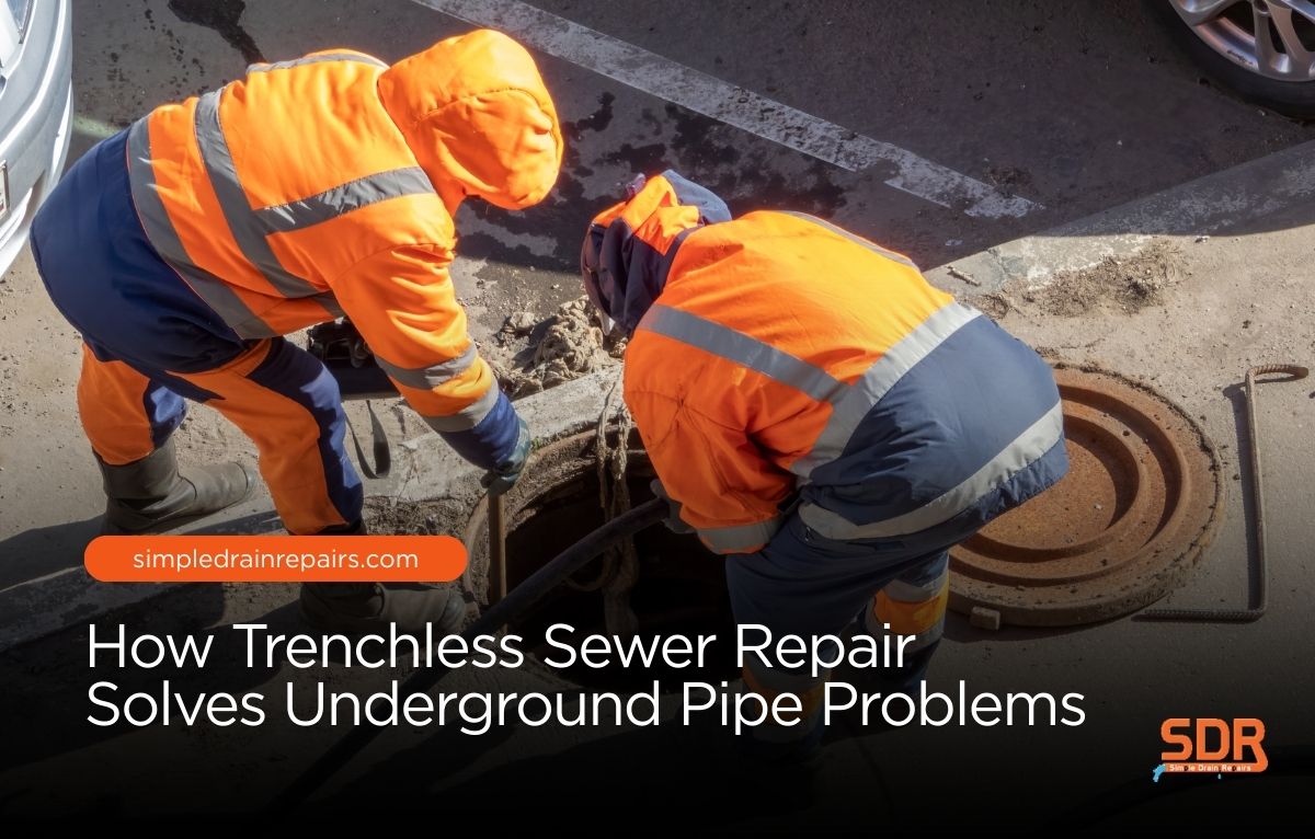How Trenchless Sewer Repair Solves Underground Pipe