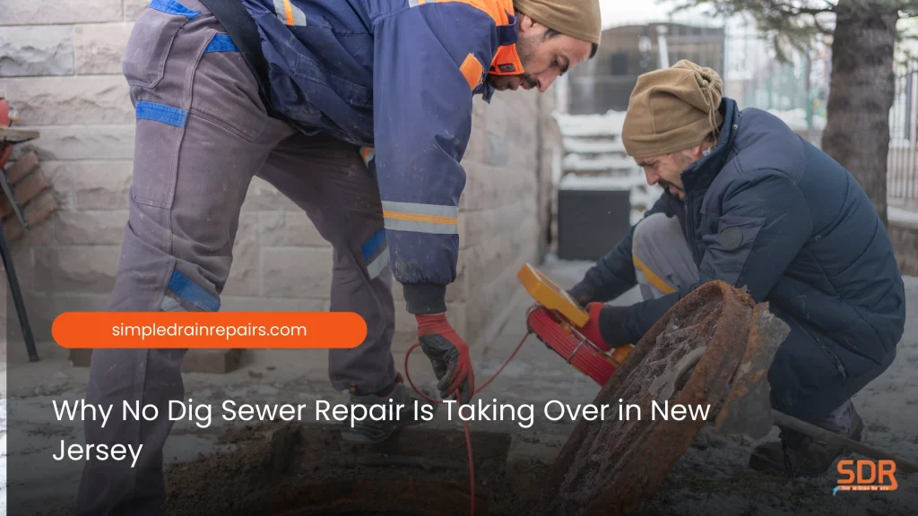 Why No Dig Sewer Repair Is Taking Over in New Jersey