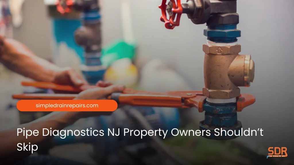 Pipe Diagnostics NJ Property Owners Shouldn’t Skip
