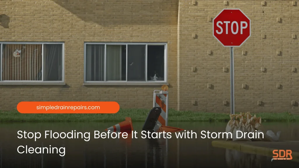 Stop Flooding Before It Starts with Storm Drain Cleaning