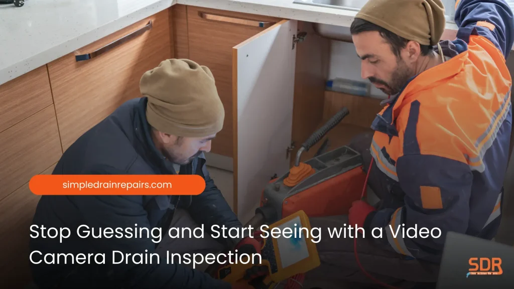Stop Guessing and Start Seeing with a Video Camera Drain Inspection
