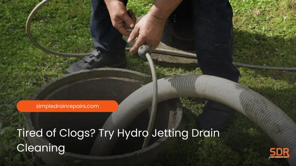 Tired of Clogs? Try Hydro Jetting Drain Cleaning
