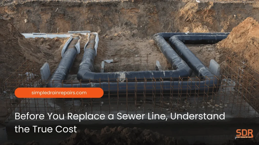 Before You Replace a Sewer Line, Understand the True Cost