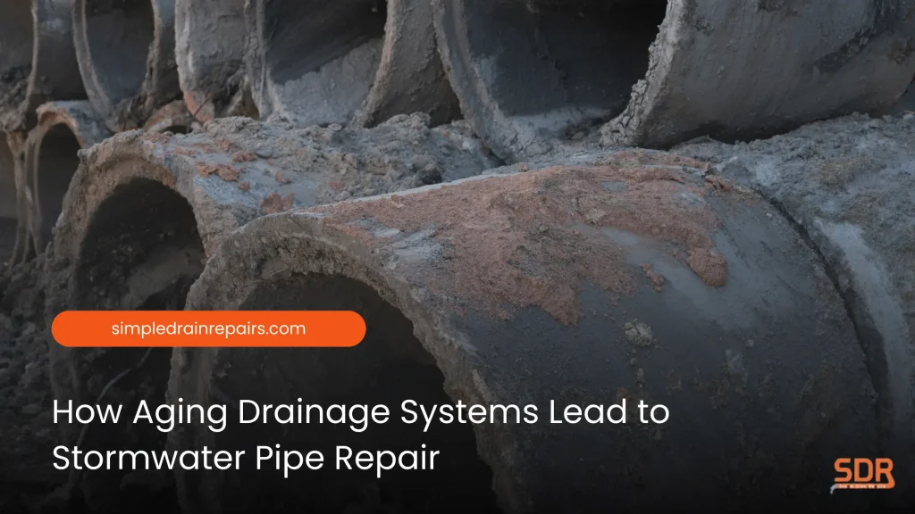 How Aging Drainage Systems Lead to Stormwater Pipe Repair