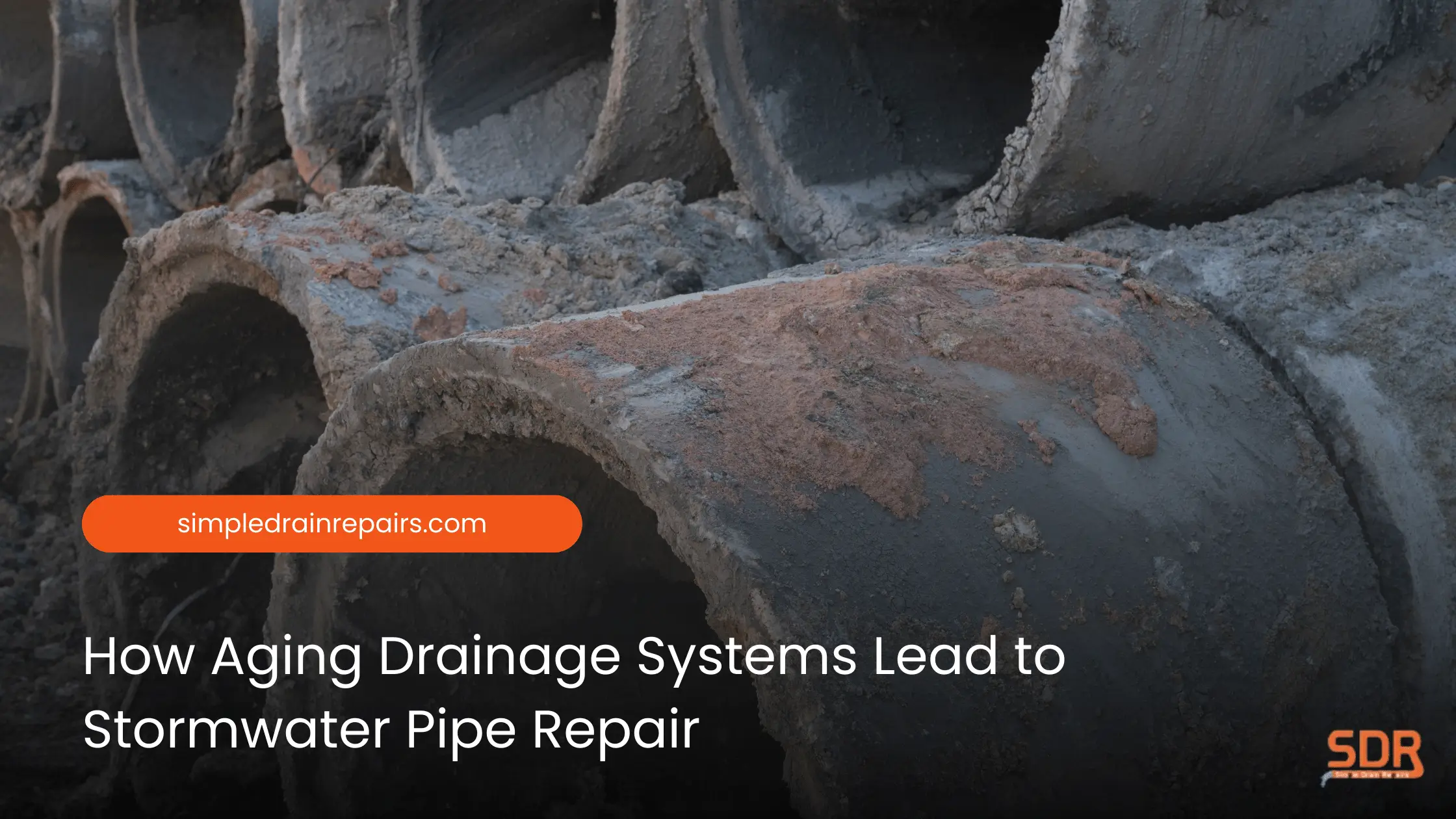 How Aging Drainage Systems Lead to Stormwater Pipe Repair