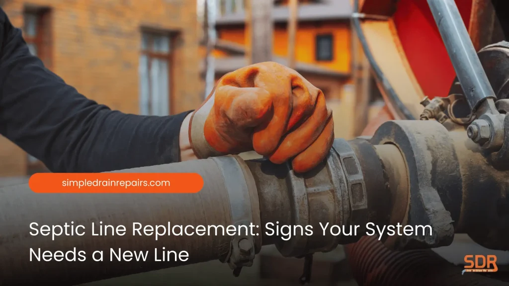 Septic Line Replacement Signs Your System Needs a New Line